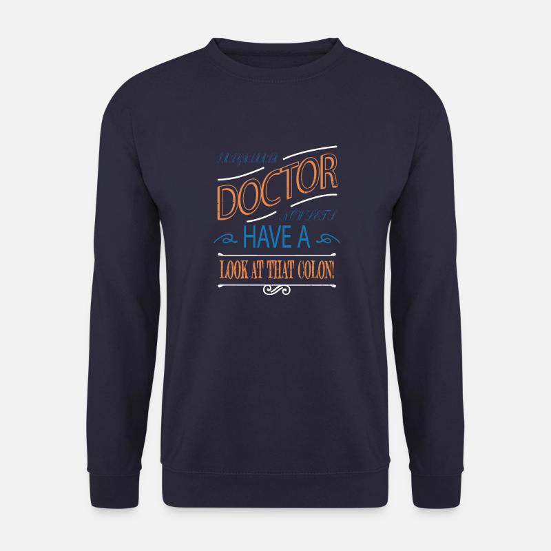 authors humor book author bday editer costume - Unisex Pullover - Navy