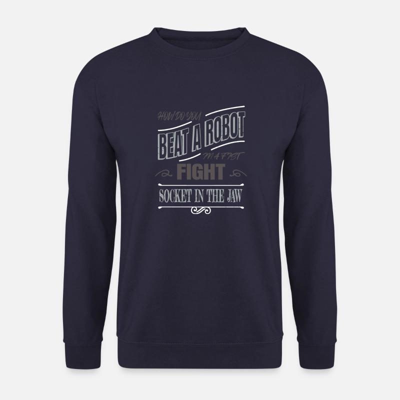 robotics engineering artificial intelligence - Unisex Pullover - Navy