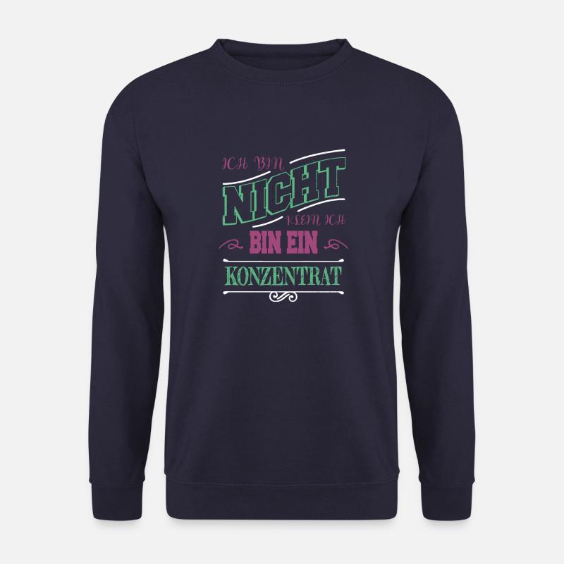 sarkastisch selbstliebe narzissmus lustiger spruch - Unisex Pullover - Navy