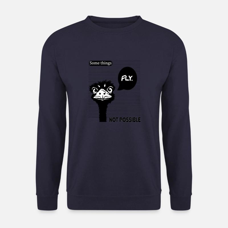 STRAUSSENFLIEGE SWK - Unisex Pullover - Navy
