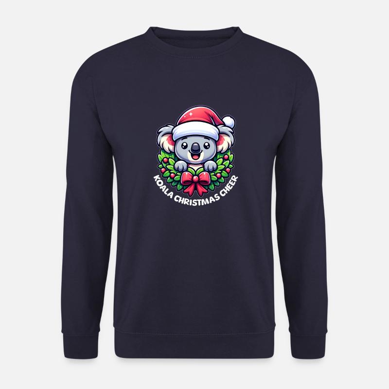 Weihnachts-Koala - Unisex Pullover - Navy