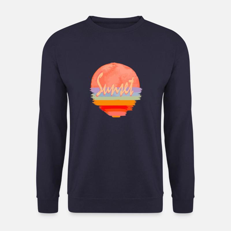 Sonnenuntergang - Unisex Pullover - Navy