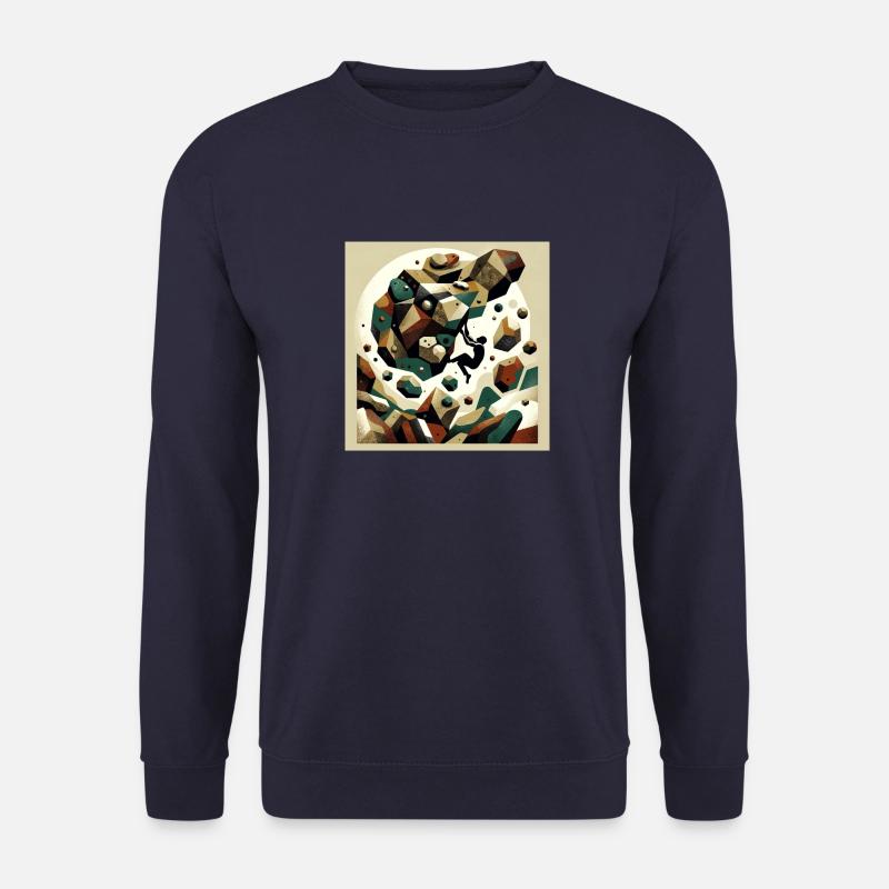 Felsblock - Unisex Pullover - Navy