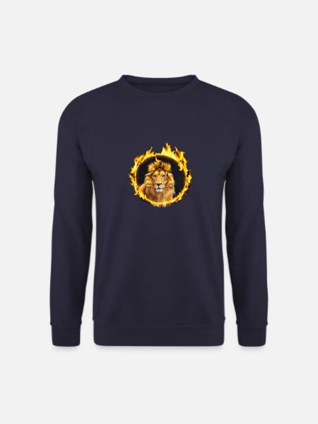 Löwe im Ring - Unisex Pullover - Navy