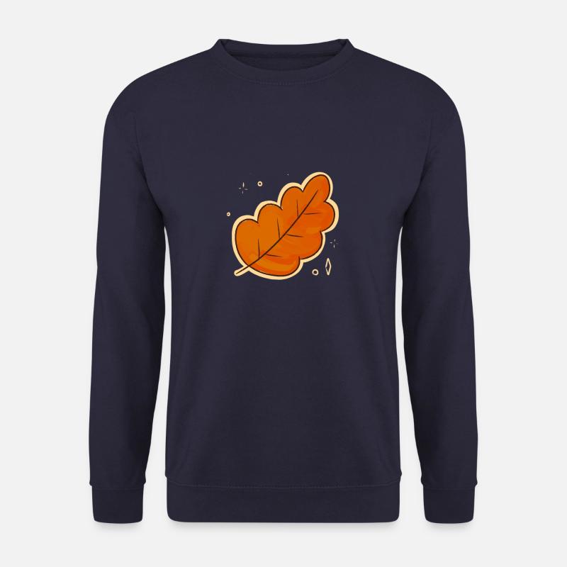 Autumn Magic Leaf - Unisex Sweatshirt - navy