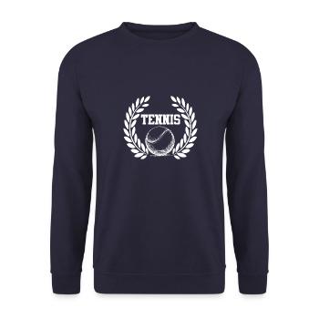 Tennis Sports - Sweat-shirt Unisexe - marine - Devant - Alina (178cm) & Michal (187cm)