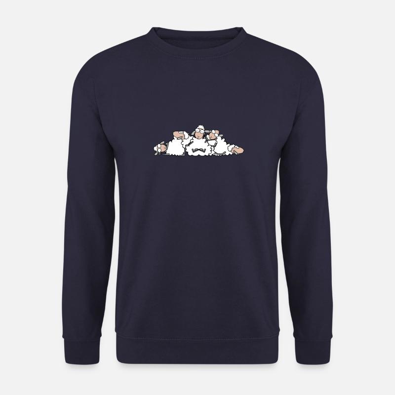 sleeping sheep - Unisex Sweatshirt - navy