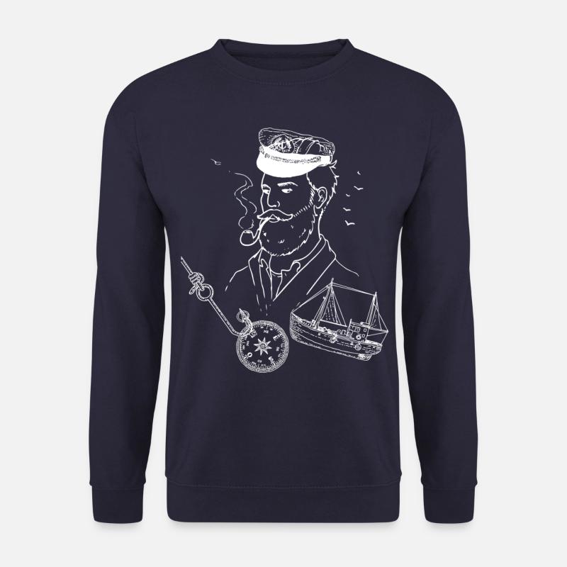 capitaine - Sweat-shirt Unisexe - marine
