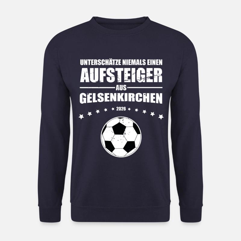 Schalke Fan Retro Aufsteiger aus Gelsenkirchen - Unisex Pullover - Navy