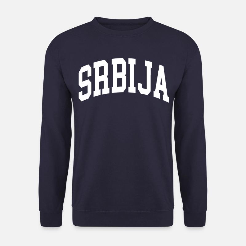 Serbien - Unisex Pullover - Navy