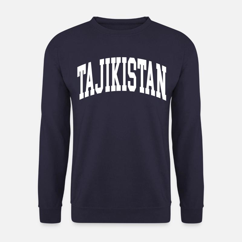Tajikistan - Unisex Pullover - Navy