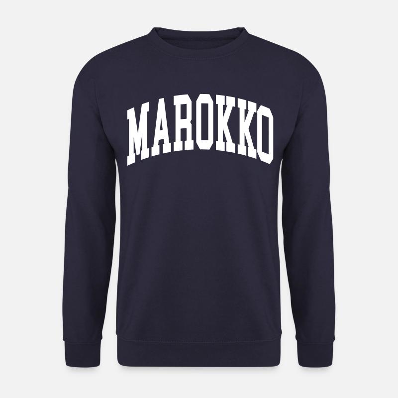 Marokko - Unisex Pullover - Navy