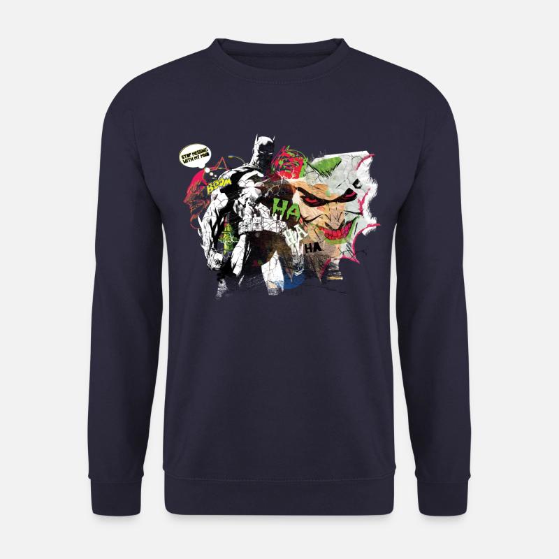 Batman Comic Composition Joker - Unisex Sweatshirt - navy