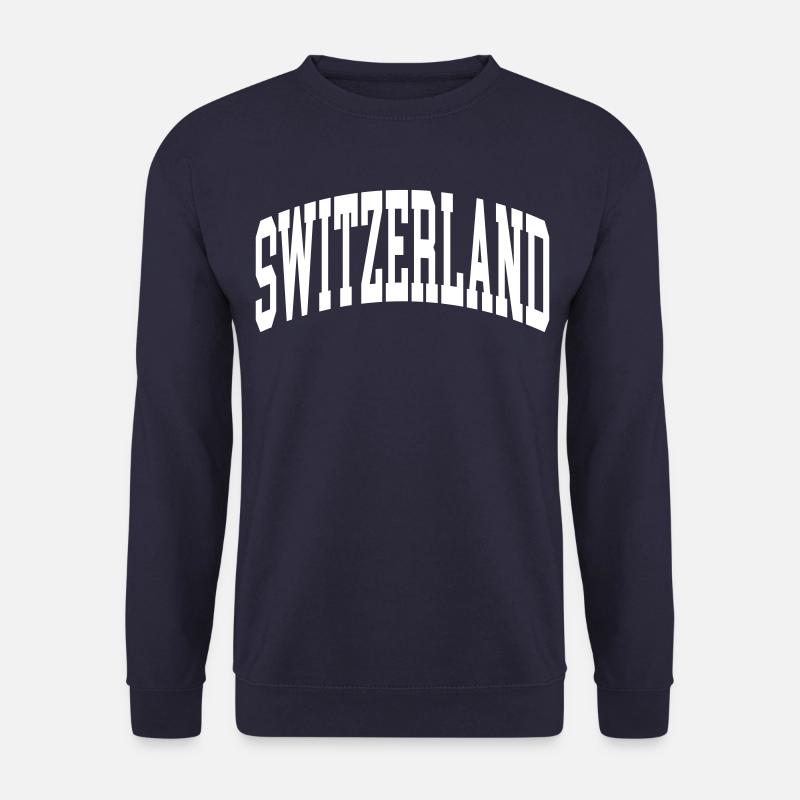 Switzerland - Unisex Pullover - Navy