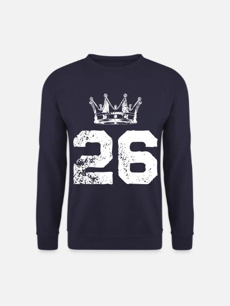 26 Number crown - Unisex Sweatshirt - navy