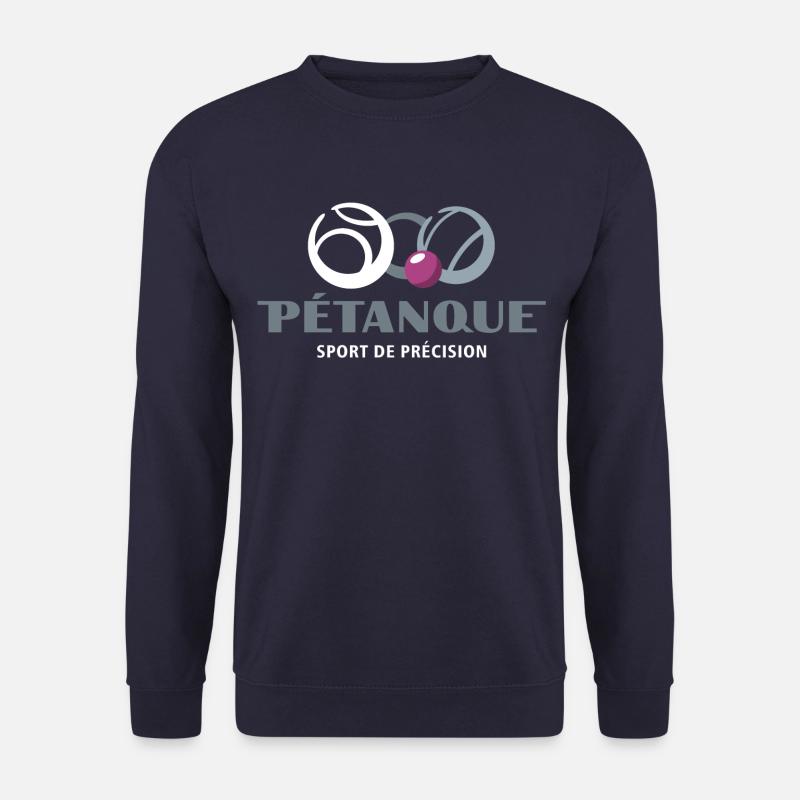 Petanque - cooles Design Logo - Unisex Pullover - Navy