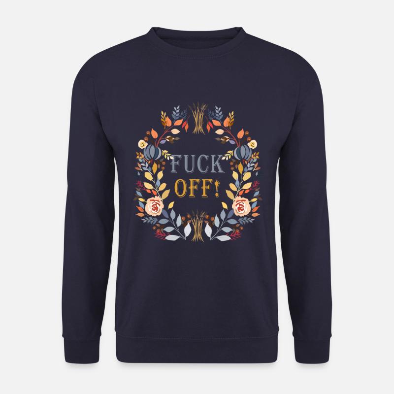 FUCK OFF - Unisex Pullover - Navy
