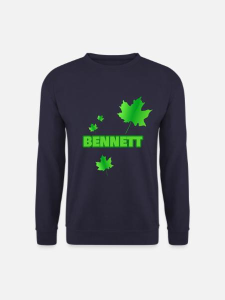 First name Bennett - Unisex Sweatshirt - navy