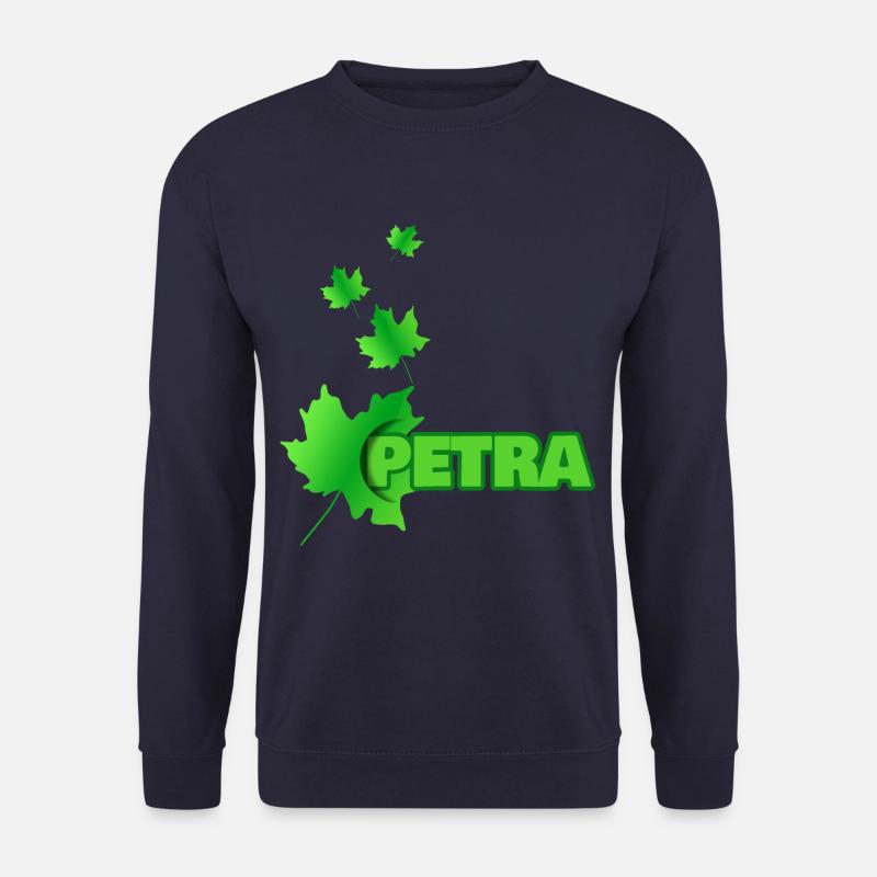 First name Petra - Unisex Sweatshirt - navy