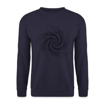 star - Sweat-shirt Unisexe - marine - Devant - Alina (178cm) & Michal (187cm)