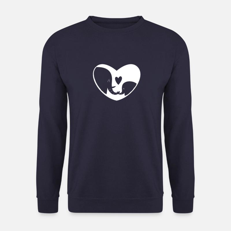 Elephant - elephant - Unisex Sweatshirt - navy