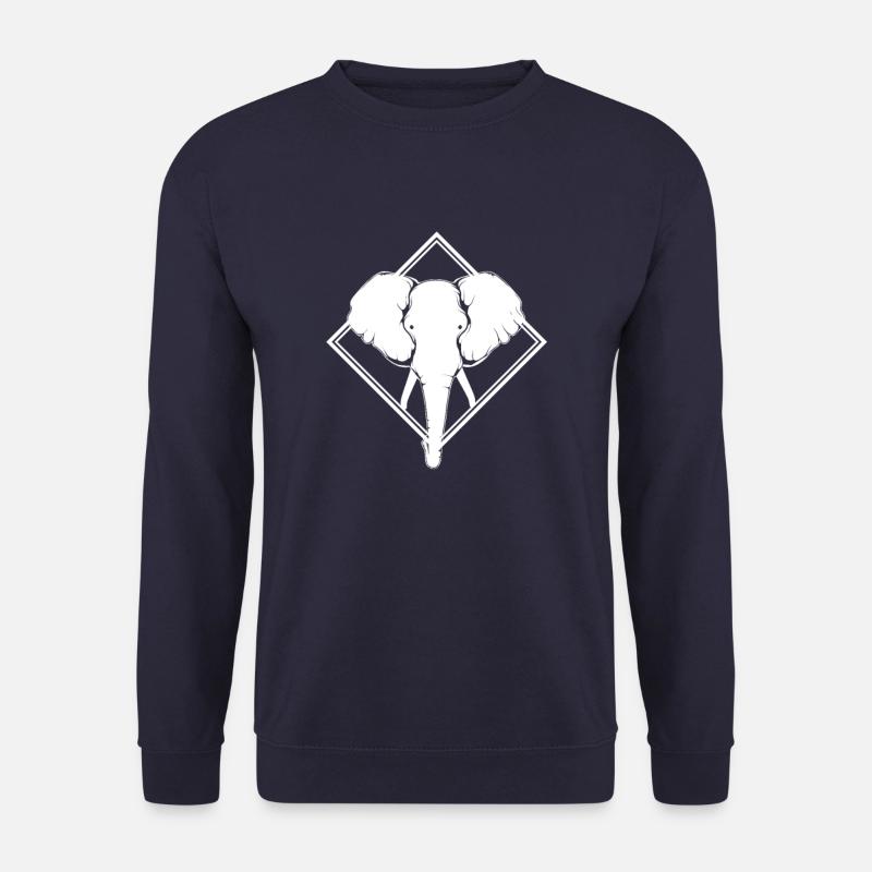 Elephant - elephant - Unisex Sweatshirt - navy