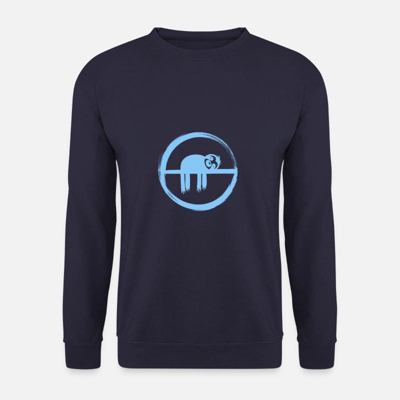 Faultier - Sloth - Unisex Pullover - Navy