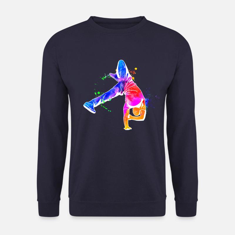 Break Dancer Hip Hop - Unisex Pullover - Navy