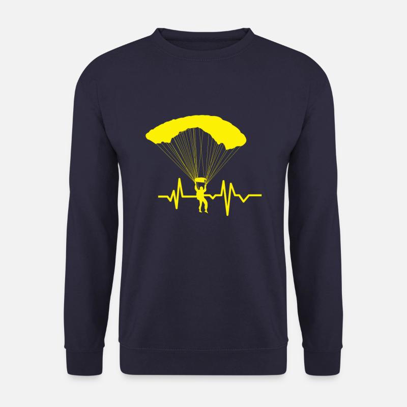 Skydiver / Extremsport / Paragliding / Fallschirm - Unisex Pullover - Navy