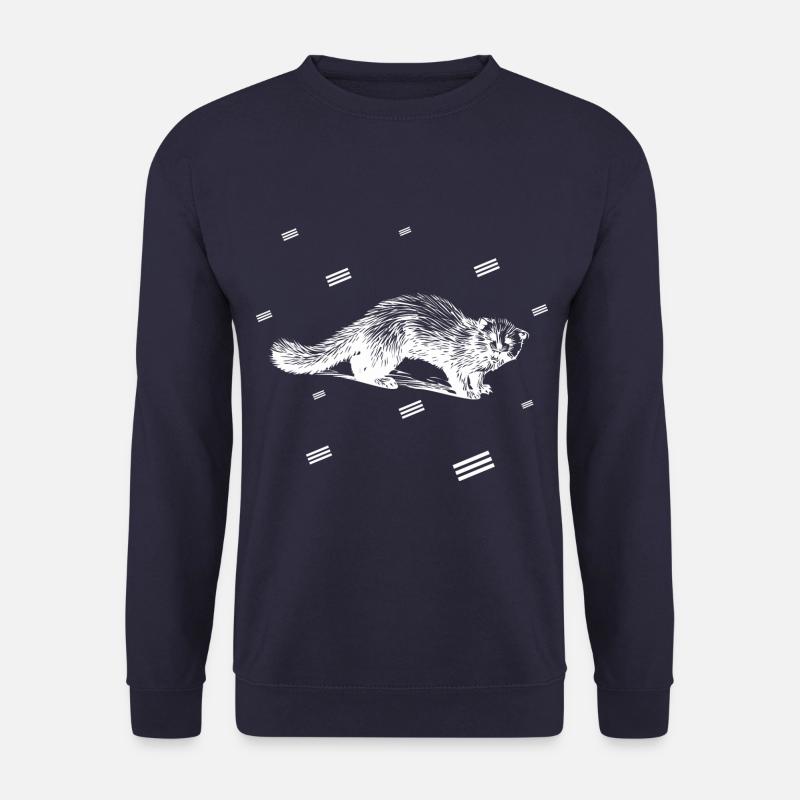 Rat - rodent - Unisex Sweatshirt - navy