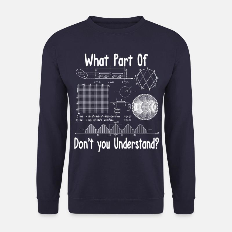 What Part of don't you understand - Unisex Pullover - Navy