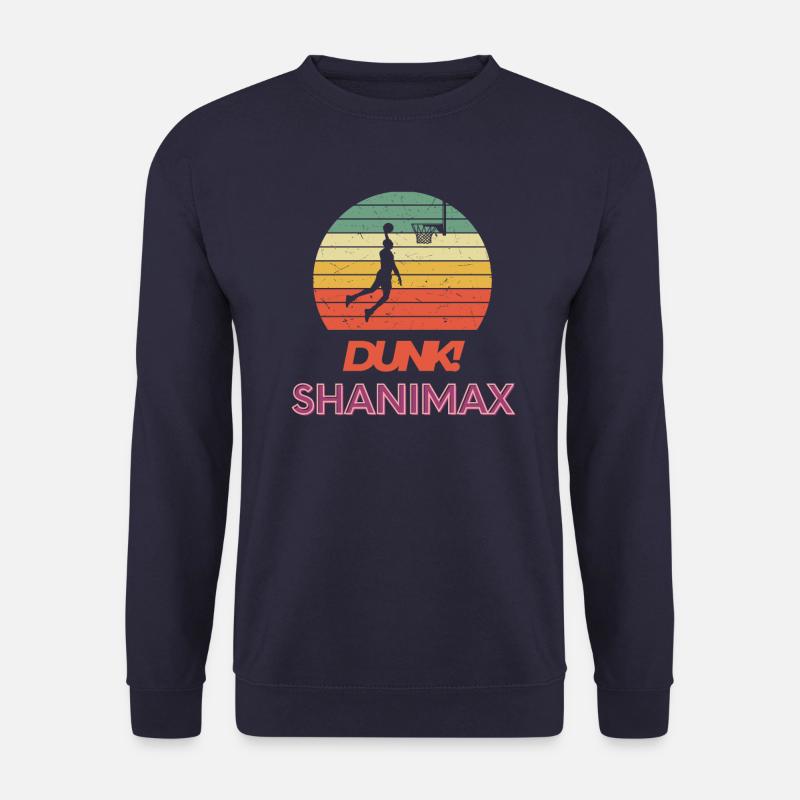 Dunk Basketball - Unisex Pullover - Navy