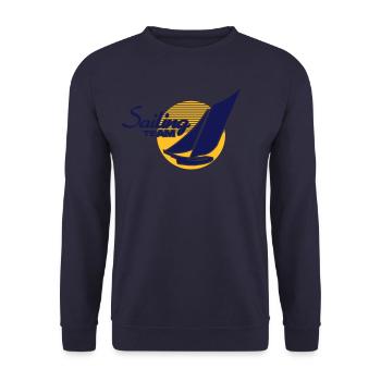 Sailing Team - Sweat-shirt Unisexe - marine - Devant - Alina (178cm) & Michal (187cm)