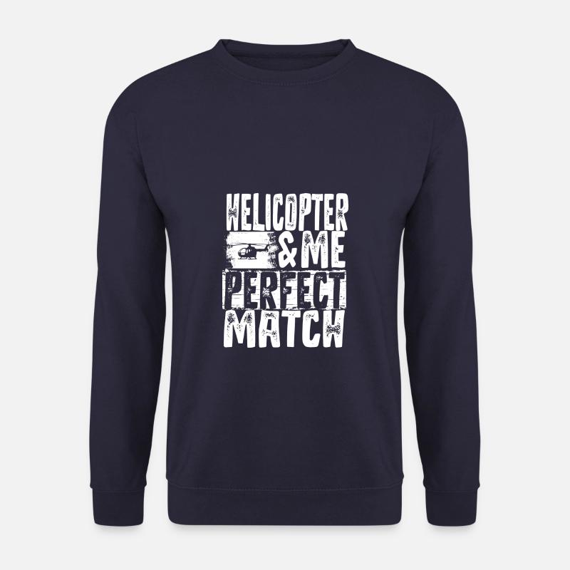Helikopterpilot*innen - Unisex Pullover - Navy