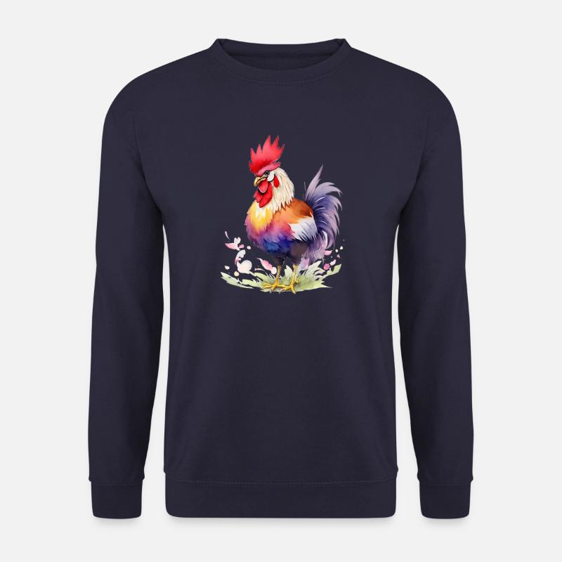 Stolzer Hahn - Unisex Pullover - Navy