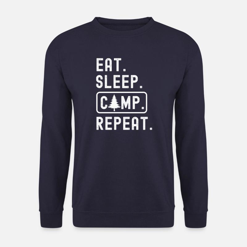Campen Camping - Unisex Sweatshirt - navy