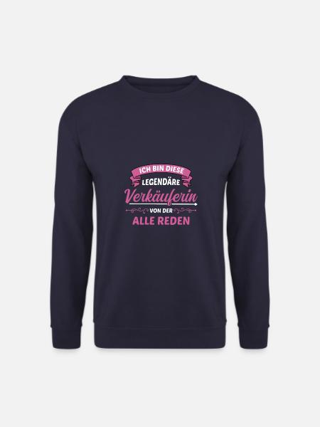 Einzelhandel Verkäuferin Kauffrau im Einzelhandel - Unisex Pullover - Navy