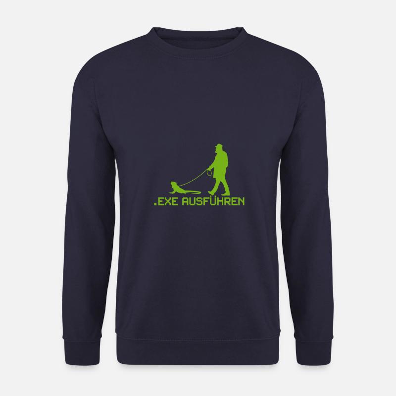 exe ausführen - Unisex Pullover - Navy
