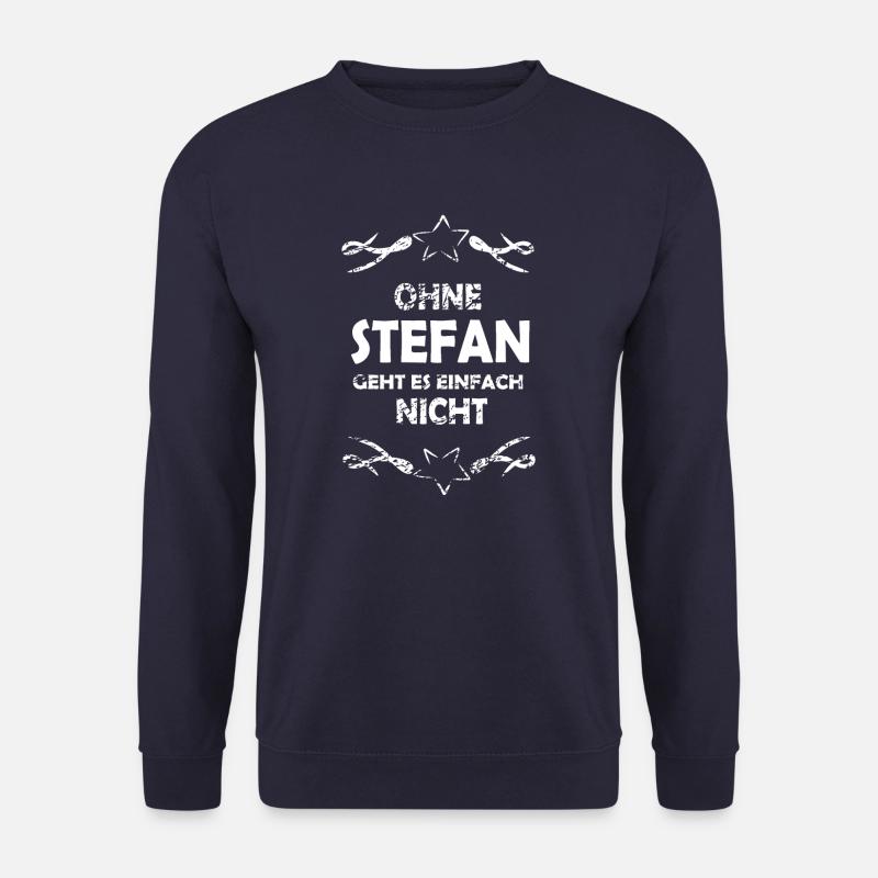 Ohne STEFAN unmoeglich - Unisex Pullover - Navy
