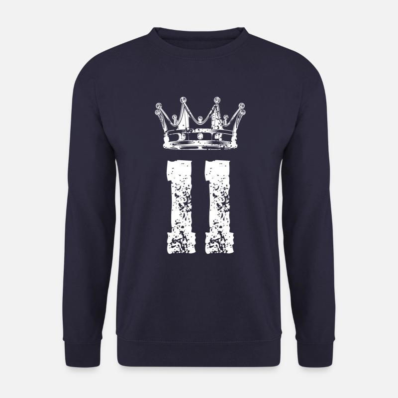11 Number crown - Unisex Sweatshirt - navy