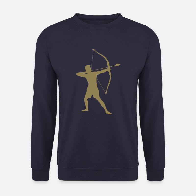 Archer Silhouette, Precise - Unisex Sweatshirt - navy