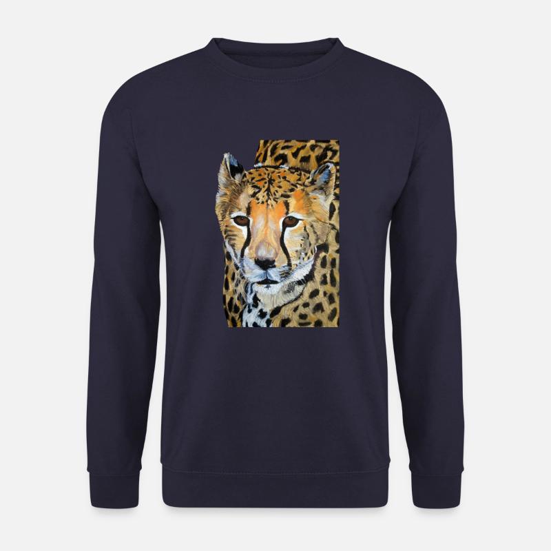 Gepard Zeichnung - Unisex Pullover - Navy