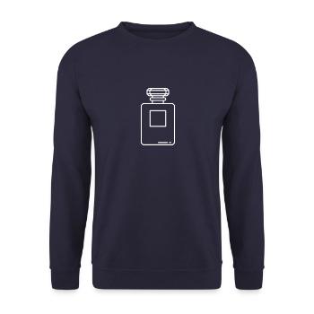 Parfum / Parfumeur / Perfume / Parfum - Sweat-shirt Unisexe - marine - Devant - Alina (178cm) & Michal (187cm)