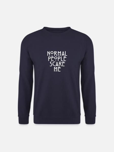 Amerikanische Horrorgeschichte Normale Leute erschrecken mich Tate - Unisex Pullover - Navy