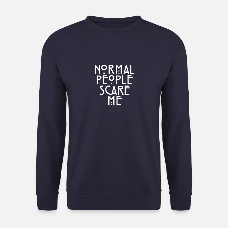 Amerikanische Horrorgeschichte Normale Leute erschrecken mich Tate - Unisex Pullover - Navy