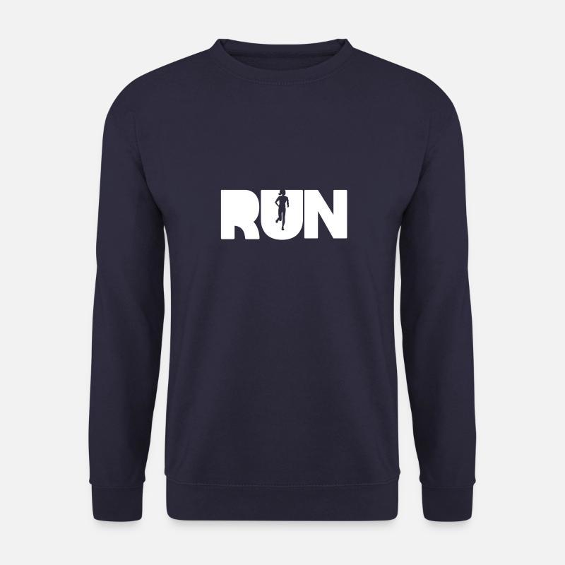 RUN - Unisex Sweatshirt - navy