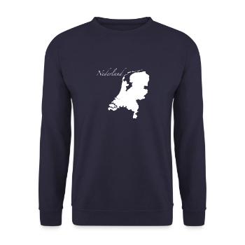 Hollande Pays-Bas Néerlandais - Sweat-shirt Unisexe - marine - Devant - Alina (178cm) & Michal (187cm)