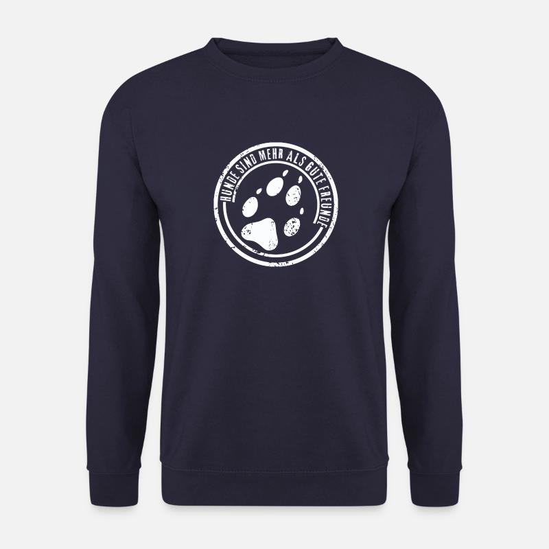 Hunde sind mehr als gute Freunde 2 - Unisex Pullover - Navy