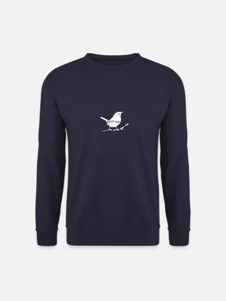 Vogel gleitschirm paragliding Bergen - Unisex Pullover - Navy