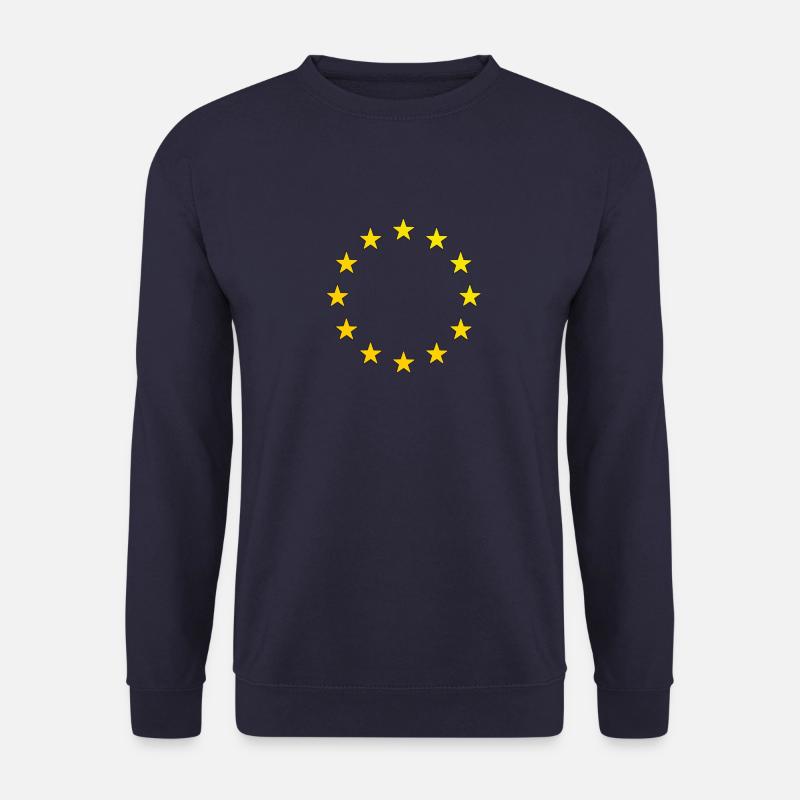 Drapeau européen - Sweat-shirt Unisexe - marine